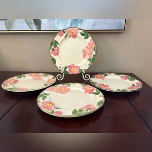 Franciscan Desert Rose - Luncheon Plates (4)